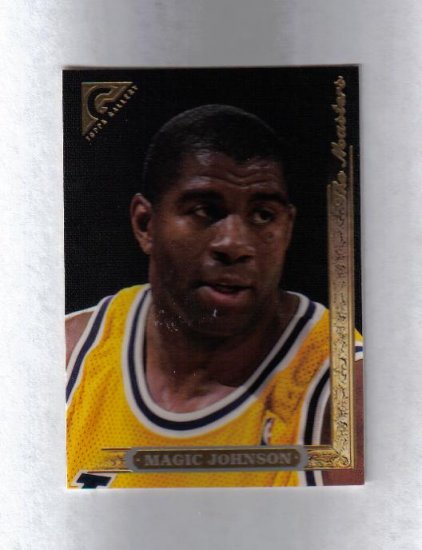 MAGIC JOHNSON 95-96 TOPPS GALLERY THE MASTERS #6
