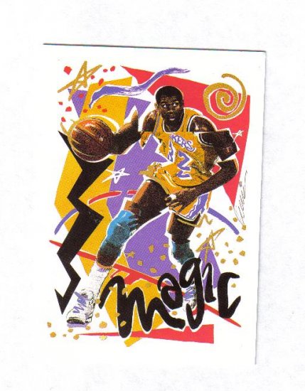 MAGIC JOHNSON 90-91 HOOPS #367