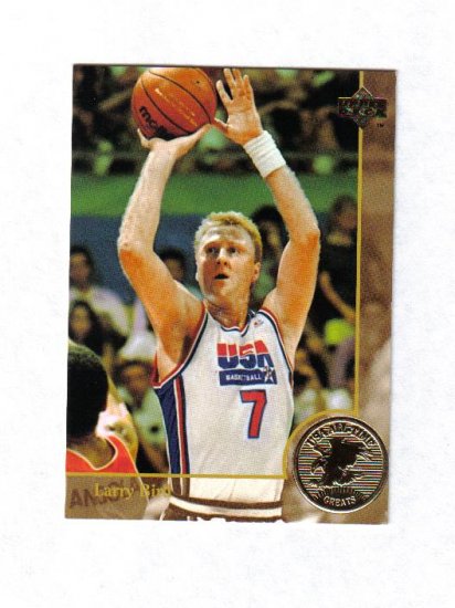 LARRY BIRD 1994 UPPER DECK USA BASKETBALL #86