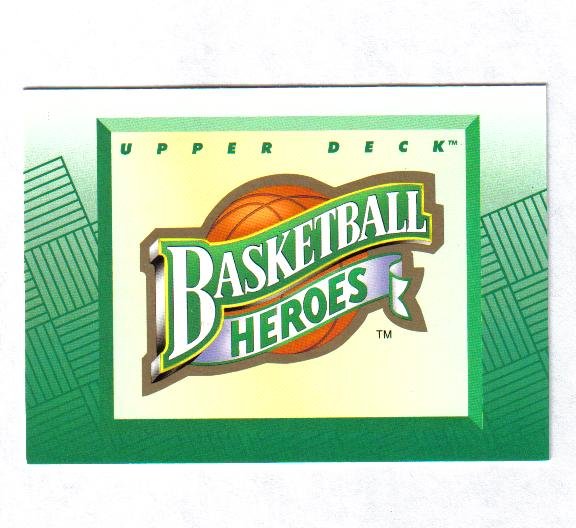 LARRY BIRD 92-93 UPPER DECK BASKETBALL HEROES HEADER #NNO