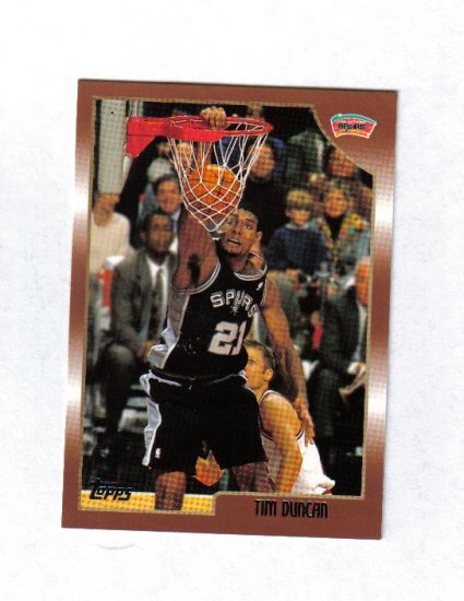 TIM DUNCAN 98-99 TOPPS #49