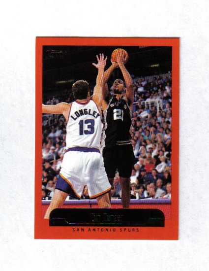 TIM DUNCAN 99-00 TOPPS #121