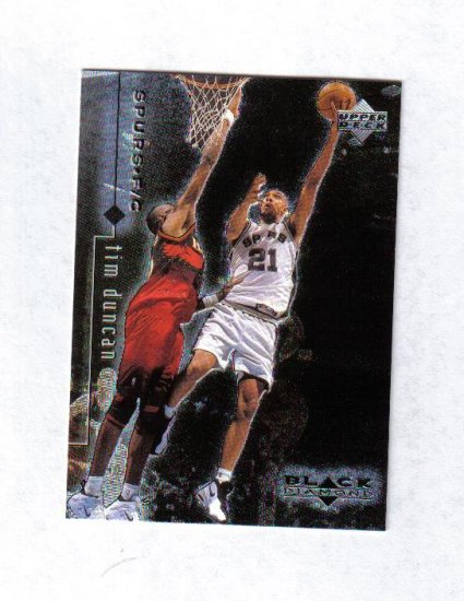 TIM DUNCAN 98-99 BLACK DIAMOND #76