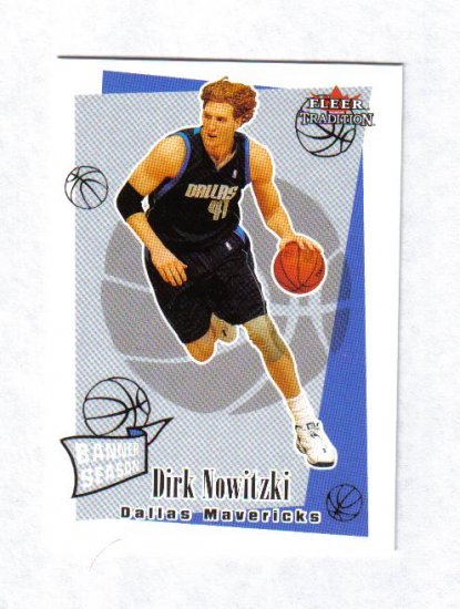 DIRK NOWITZKI 03-04 FLEER TRADITION BANNER SEASON #255