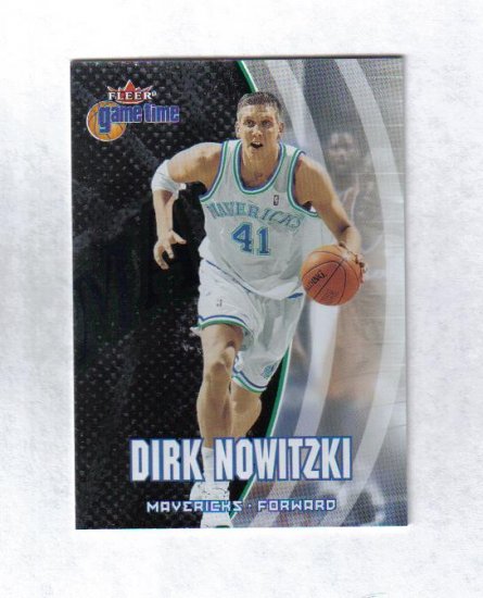 DIRK NOWITZKI 00-01 FLEER GAME TIME #20