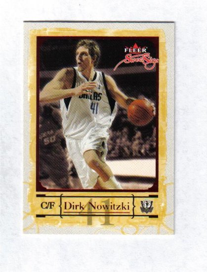 DIRK NOWITZKI 04-05 FLEER SWEET SIGS #50