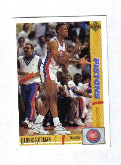 DENNIS RODMAN 91-92 UPPER DECK #185