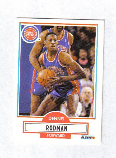 DENNIS RODMAN 90-91 FLEER #59