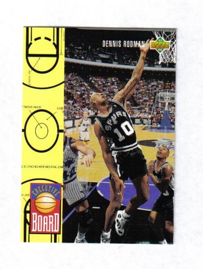 DENNIS RODMAN 93-94 UPPER DECK EXECUTIVE BOARD #421