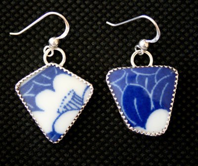 Style EP2 Vintage Japanese Rice Bowl earrings