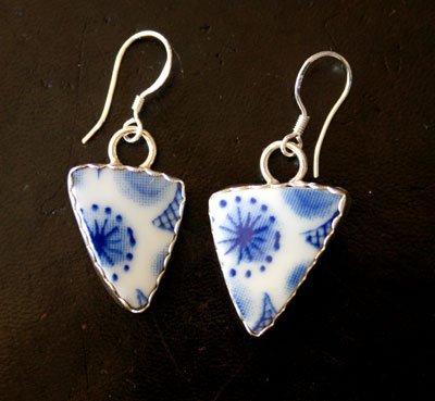 Style EP2 Vintage Japanese Rice Bowl Earrings
