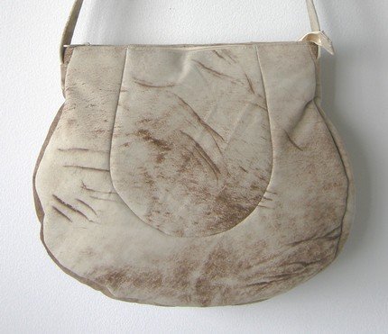 sandy suede circle bag