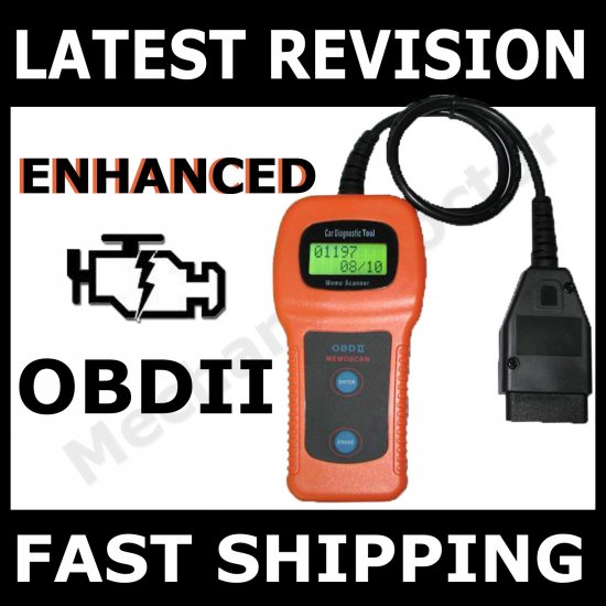 OBD II Auto Scanner OBD2 Code Reader OBD 2 Scan Tool E