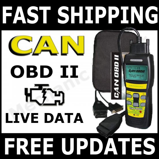 OBD II CAN Auto Scanner OBD2 Code Reader Scan Tool B