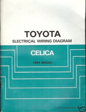 1984 toyota celica wiring diagram #5