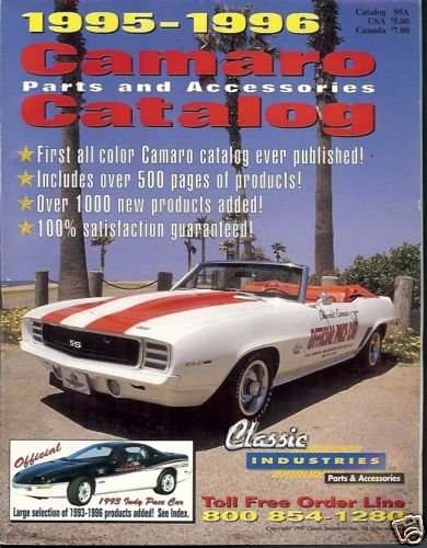 1995-1996 CAMARO PARTS & ACCESSORIES CATALOG