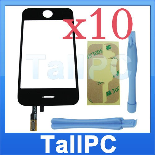 x10 Iphone 3GS Digitizer touch Screen US + free tools