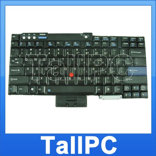 New IBM T60 T61 keyboard w/ point stick Black US laptop