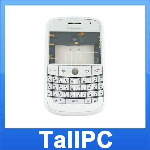 Full Housing Case For Blackberry Bold 9000 White USA