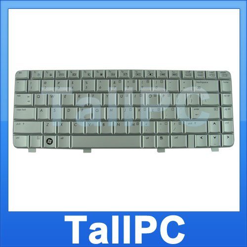 NEW HP DV2000 V3000 keyboard replacement silver US for