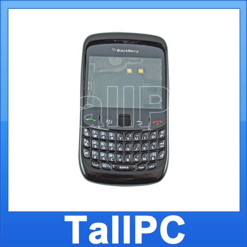 Black BlackBerry Curve 8520 FUll Housing Case From USA