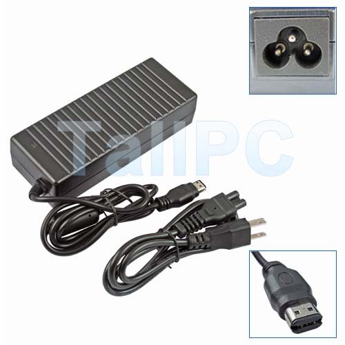 New HP Compaq AC Adaptor 18.5V 6.5A 120W for Laptop US