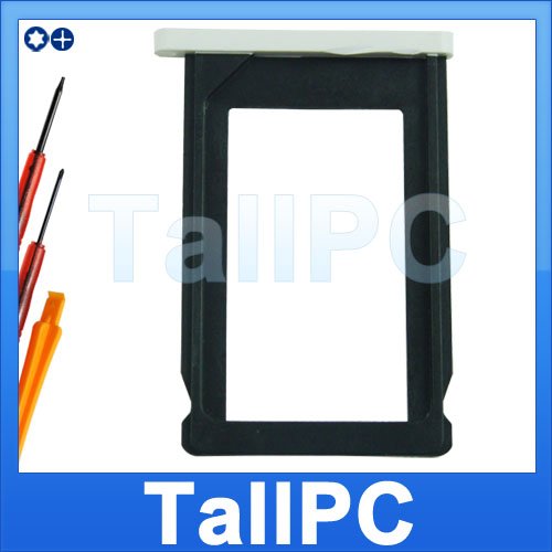 NEW iPhone 3G SIM Card Tray Holder White US + tool