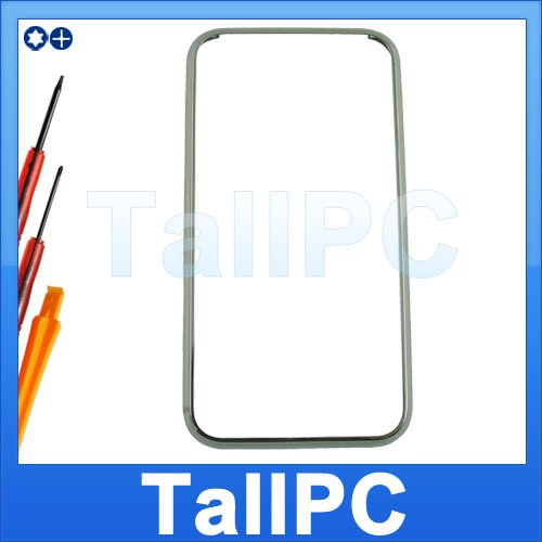 For IPhone 2G Mid Front Bezel Frame Chrome US + tool