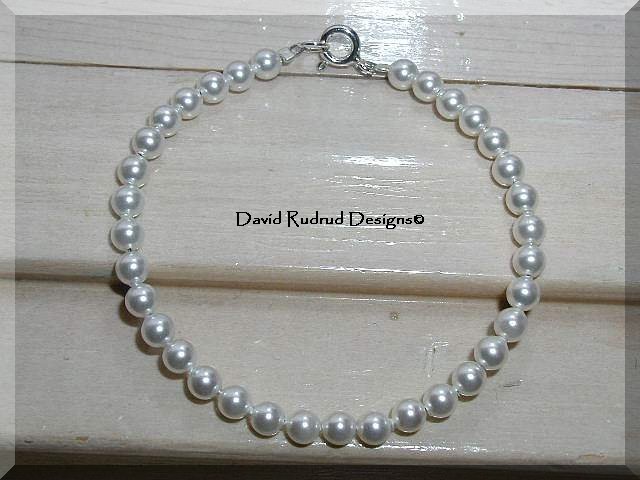 BOUTIQUE SWAROVSKI CRYSTAL PEARL BRACELET David Rudrud Designs