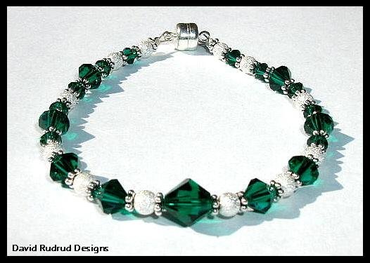 WOW! Birthstone Bracelet Gift Jewelry Swarovski and Sterling