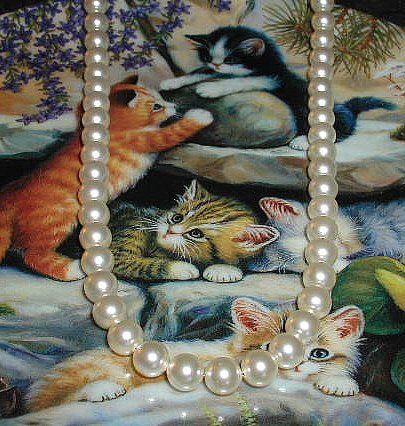 Bridesmaid Bride Swarovski Crystal Pearl Necklace 20 inches Wedding