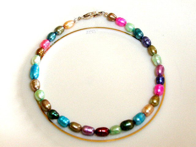 SALE! Girls FRESHWATER PEARL BRACELET w/ silver lobster clasp!