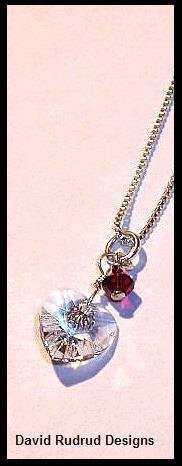 FREE Shipping - Original TWILIGHT BELLA'S CHARM NECKLACE Jewelry 16 in. Sterling & Swarovski