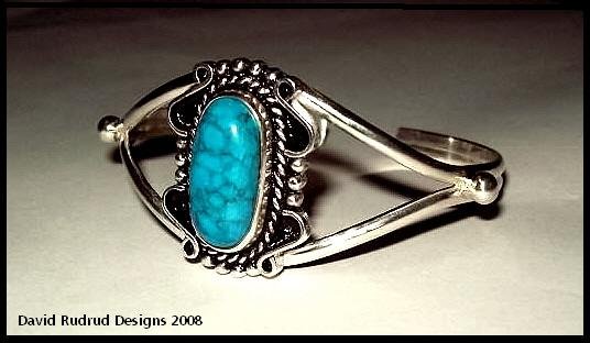 TWILIGHT INSPIRED - BELLA'S Cananea TURQUOISE BRACELET