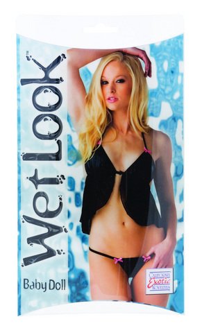 (2) Wet Look Baby Doll