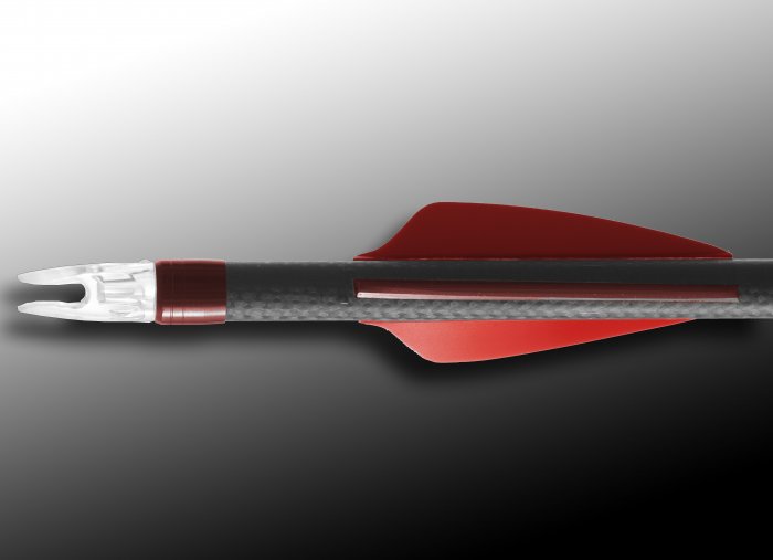 Red FFP187 FlexFletch Premium vanes archery vanes target archery hunting flex fletch