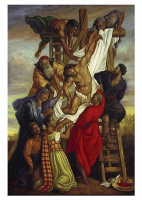Descent from the Cross by Tim Ashkar