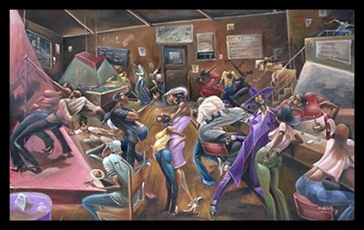 Lenny's Lounge by Frank Morrison