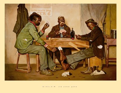 The Poker Game by Irving Sinclair