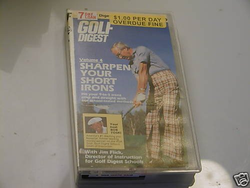 Golf Digest - V. 4 - Sharpen Your Short Irons (VHS)