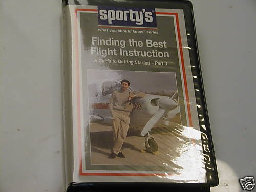 Sporty's Finding the Best Flight Instruction VHS