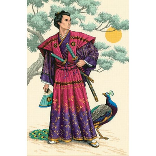 Dimensions Gold Collection - Mighty Samurai Cross Stitch Kit