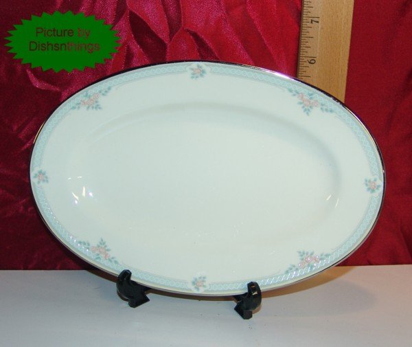 Pfaltzgraff ALEXANDRIA Bone China Oval Tray USA