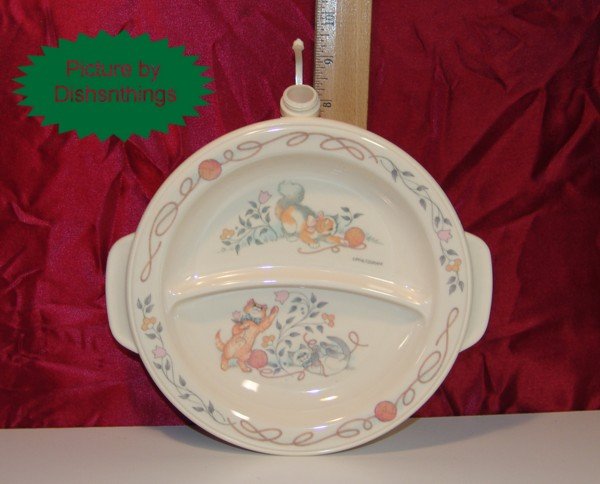 Pfaltzgraff REMEMBRANCE Divided Baby Warming Plate NICE