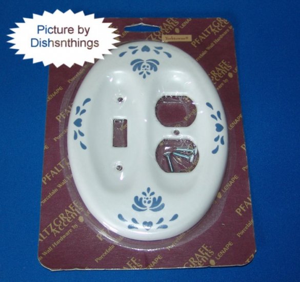 Pfaltzgraff YORKTOWNE Pottery Plug & Switch Plate NIB