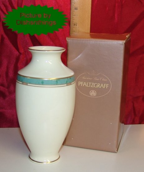 Pfaltzgraff PATINA Bone China 6 Inch Vase NIB USA!!