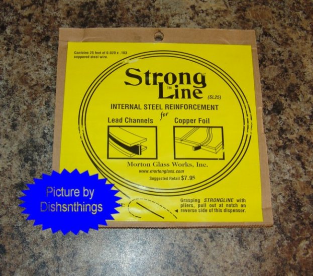 Morton Glass Strong Line Reinforcement 25 foot pack NIB