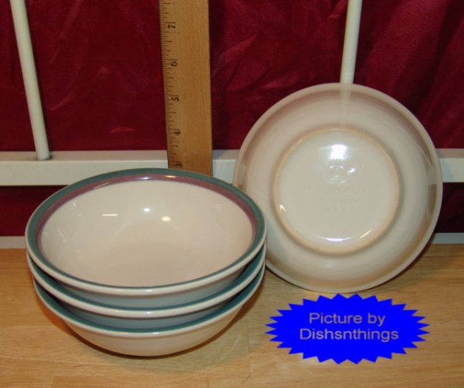 Pfaltzgraff JUNIPER Reg Cereal Bowls (4) NICE! USA!!