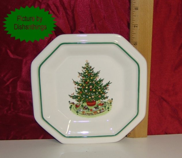 Pfaltzgraff CHRISTMAS HERITAGE Octagon Shaped Tray USA