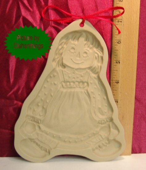 Brown Bag Art 1985 Girl Doll Cookie Press without Book
